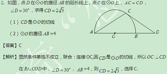 【太奇MBA 2014年9月8日】MBA数学每日一练 解析